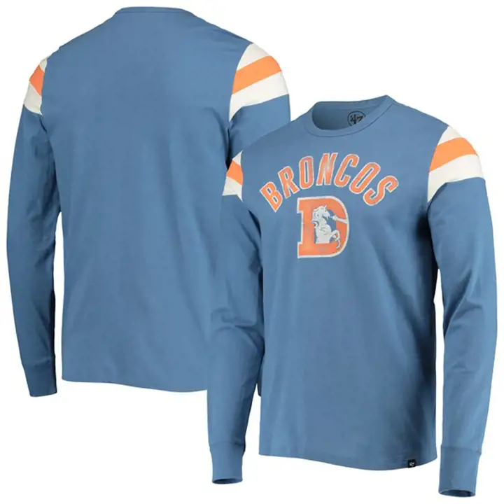 T-shirt à manches longues Franklin Rooted NFL DENVER BRONCOS 21 RBL