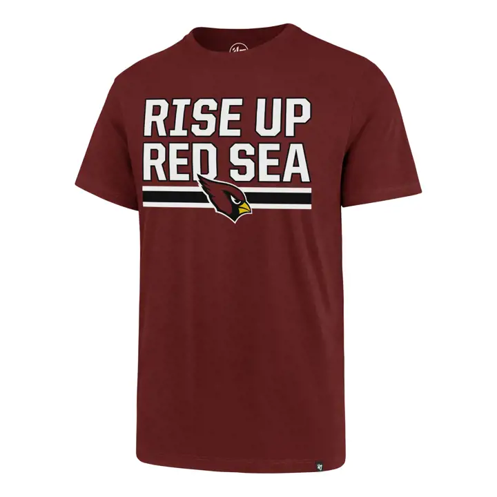 Arizona Cardinals NFL T-Shirt Super Rival Tous Matchs 21 ROUGE