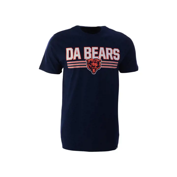 T-Shirt Super Rival Chicago Bears NFL Toutes les parties 21 MARINE