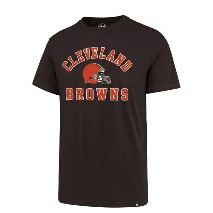 T-shirt à manches longues Cleveland Browns Varsity Arch Super Rival 21 BRN