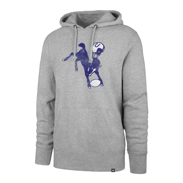 INDIANAPOLIS COLTS NFL Throwback Headline Hood 21 GRIS