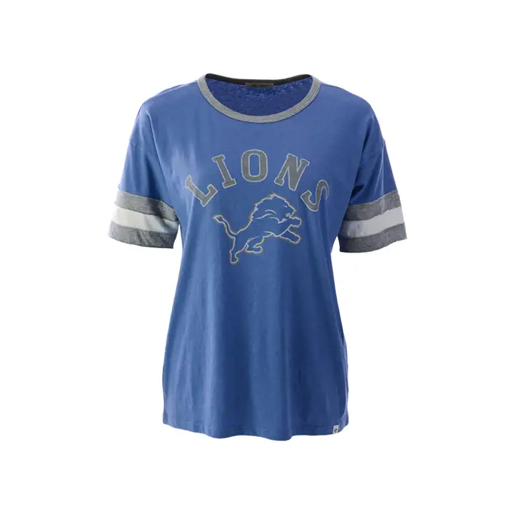 T-shirt Dani NFL des Lions de Détroit pour femme 21 BLEU