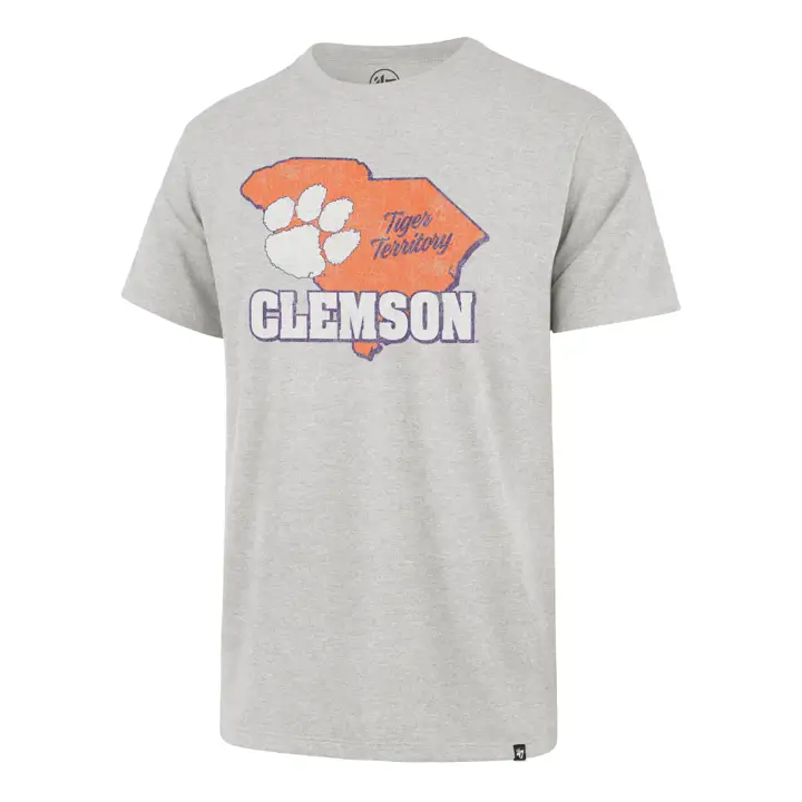 T-shirt Clemson Tigers NCAA Cross Roads Franklin 20 GRY