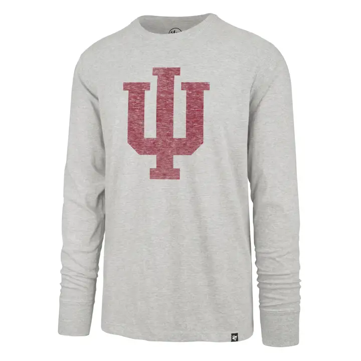T-shirt Franklin à manches longues Premier NCAA Indiana Hoosiers 21 GRY