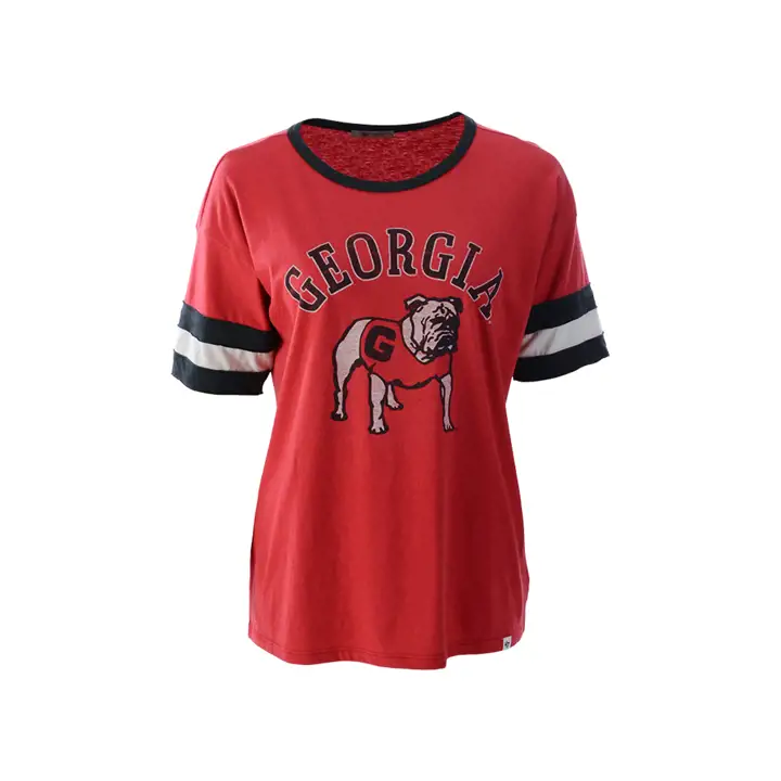 T-shirt Dani Femme NCAA Georgia Bulldogs 21 ROUGE