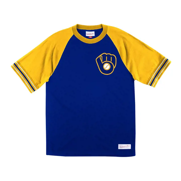T-shirt Capitaine de l'équipe MLB des Brewers de Milwaukee rbl/gl