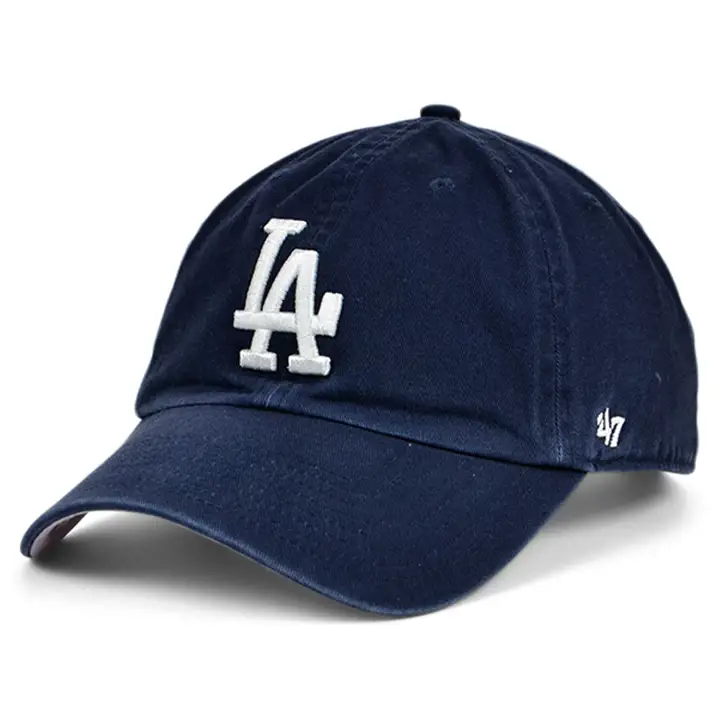 CASQUETTE MLB LOS ANGELES DODGERS COULEUR TERRAIN UV 47 CLEAN UP MARINE/P
