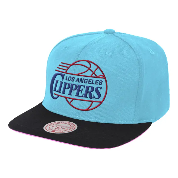 LOS ANGELES CLIPPERS HWC EASTER CASQUETTE PLATE BLEUE