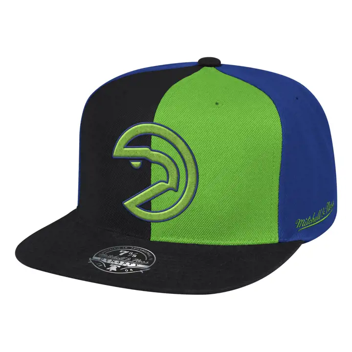CASQUETTE AJUSTÉE ATLANTA HAWKS RELOAD 2.0 EN FORME DE MOULINET HWC NOIR/VERT