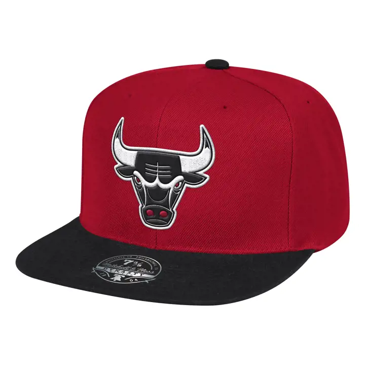 CHICAGO BULLS RELOAD 2.0 CASQUETTE AJUSTÉE 2 TONS HWC ROUGE/NOIR