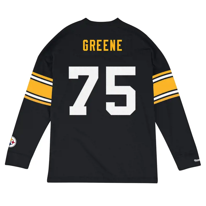 PITTSBURGH STEELERS NFL Nom et Numéro Manches Longues Greene bl