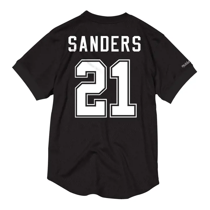 DALLAS COWBOYS NFL Maillot maille Nom et numéro Sanders noir