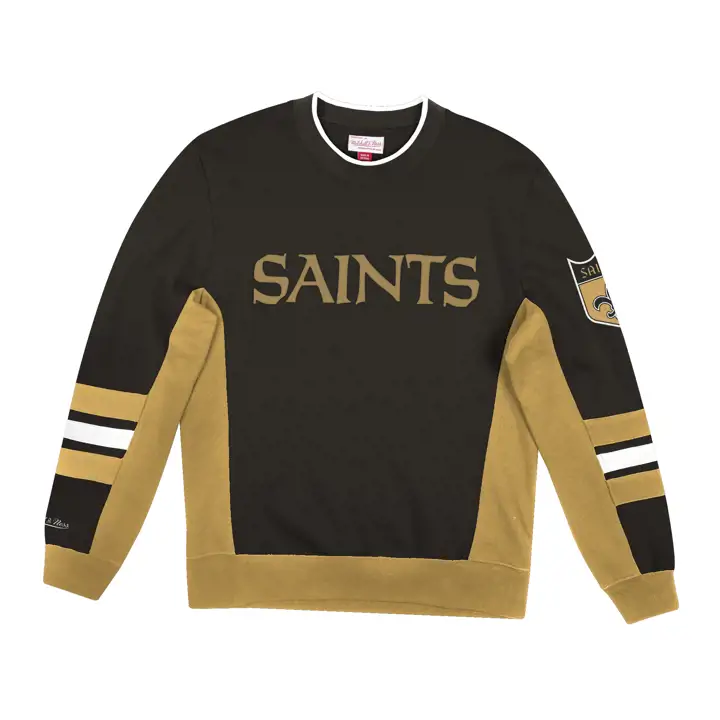 Sweat-shirt ras du cou NFL des Saints de la Nouvelle-Orléans, Champions de leur ville, noir