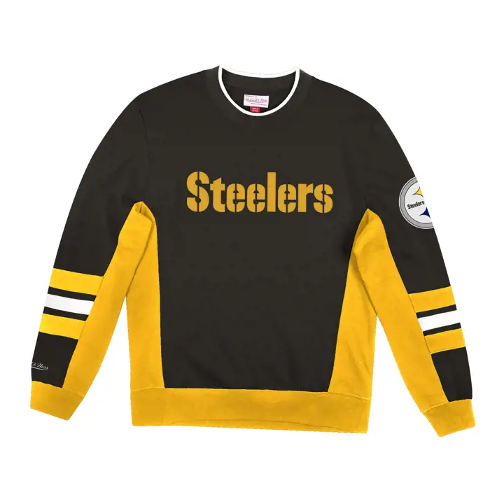 PITTSBURGH STEELERS NFL Champion Local Sweat-shirt ras du cou noir