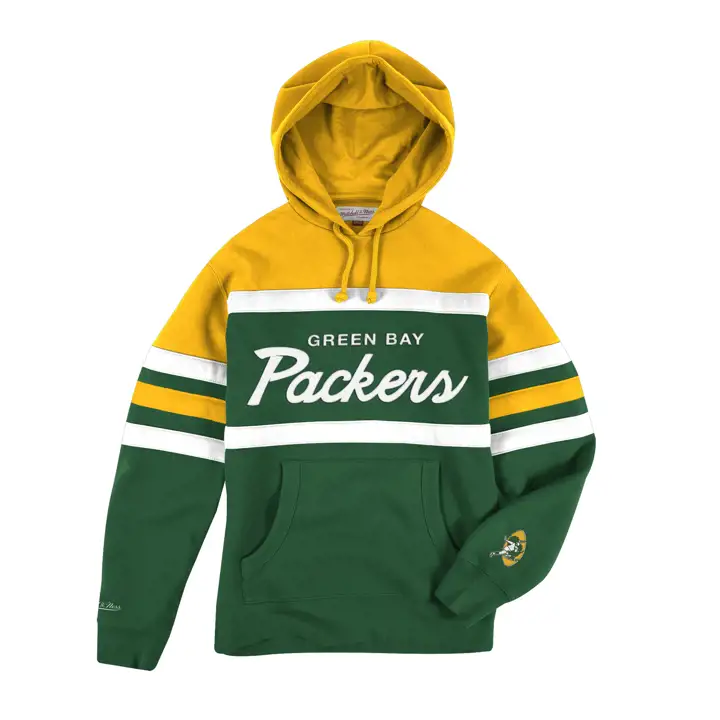 GREEN BAY PACKERS NFL Entraîneur-chef à capuche v/vert