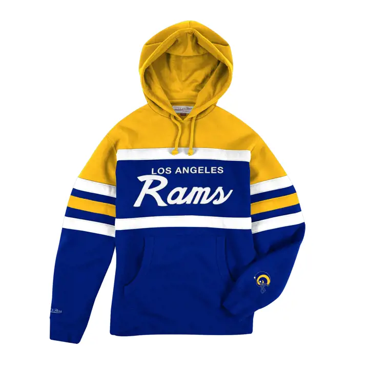 LOS ANGELES RAMS NFL Entraîneur-chef à capuche gl/rbl