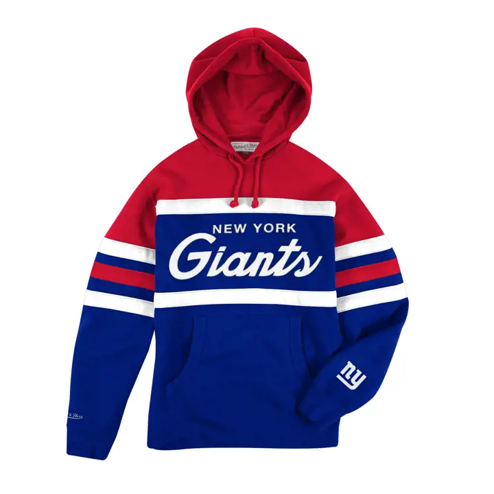 NEW YORK GIANTS NFL Entraîneur-chef à capuche Rouge/rbl