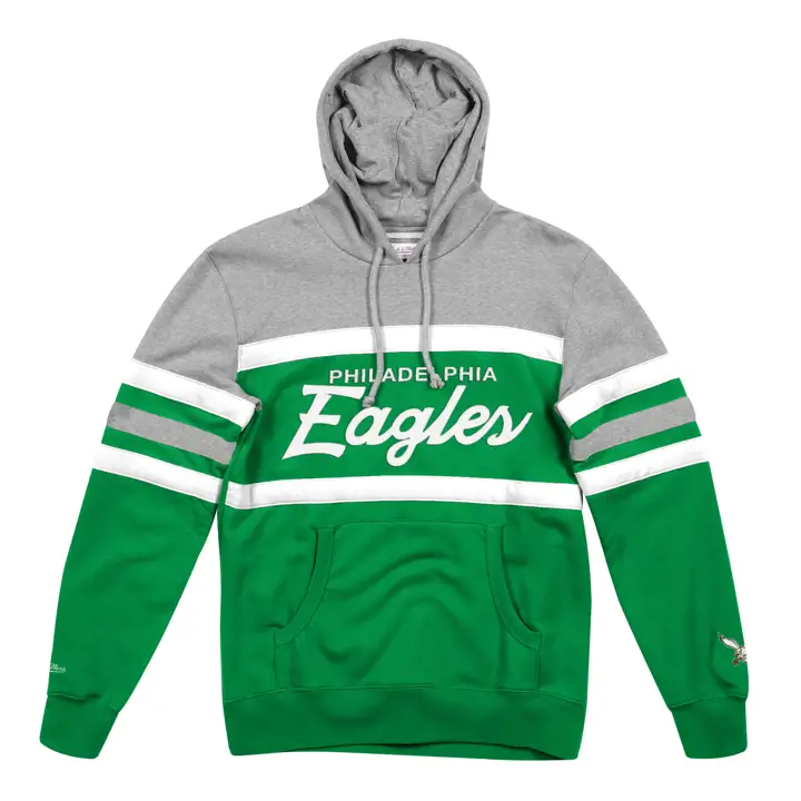 PHILADELPHIA EAGLES NFL Entraîneur en chef à capuche vert