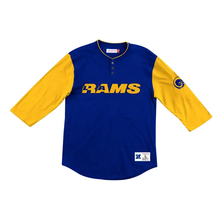 LOS ANGELES RAMS NFL Franchise Player Henley rbl