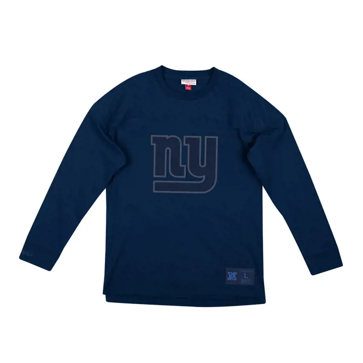 NEW YORK GIANTS NFL Seal The Win Manches Longues Bleu Marine