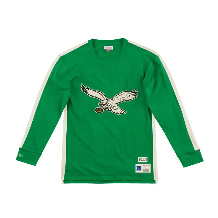Maillot à manches longues NFL Philadelphia Eagles - vert