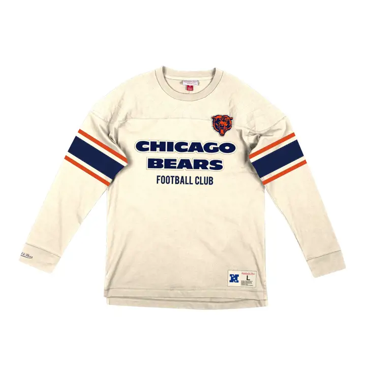 T-shirt à manches longues CHI BEARS NFL Team Inspired ivoire