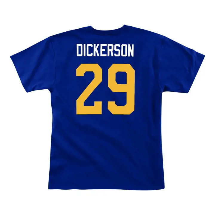 T-shirt Los Angeles Rams NFL SI Cover Dickerson bleu