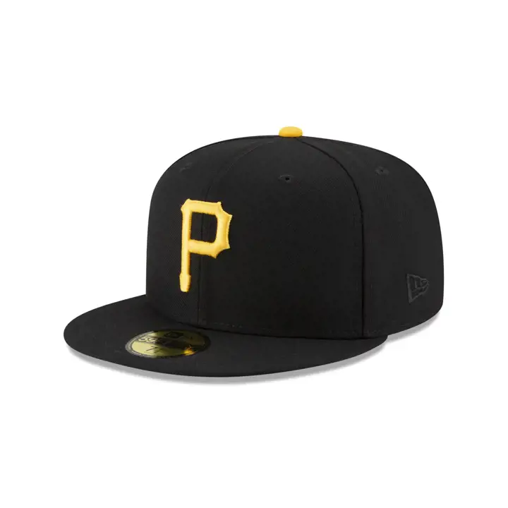 Pittsburgh Pirates MLB 100th Ann Patch 59FIFTY noi/ora