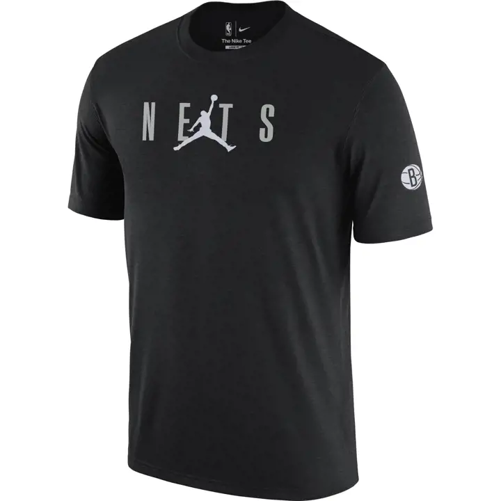 T-shirt Brooklyn Nets NBA Courtside Statement 21 BLK