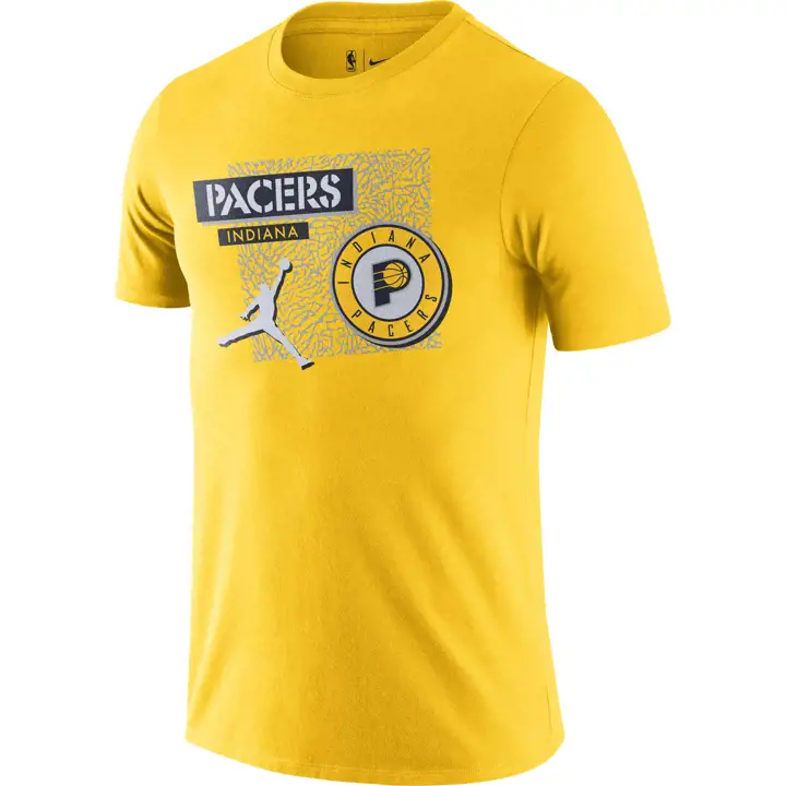 T-shirt imprimé éléphant INDIANA PACERS NBA 21 JAUNE