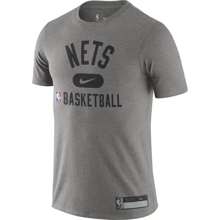 T-shirt d'entraînement NBA BROOKLYN NETS 21 GRIS