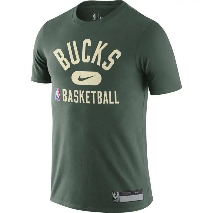 T-shirt d'entraînement NBA MILWAUKEE BUCKS 21 VERT