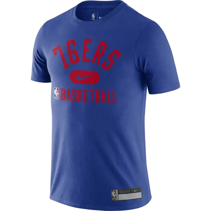 T-shirt d'entraînement NBA PHILADELPHIA 76ERS 21 BLEU