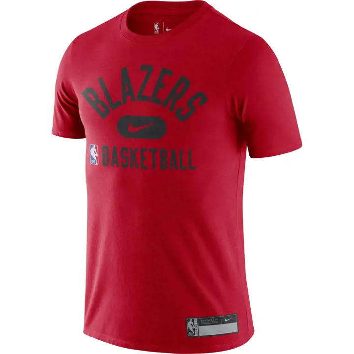 T-Shirt d'entraînement NBA PORTLAND TRAIL BLAZERS 21 ROUGE
