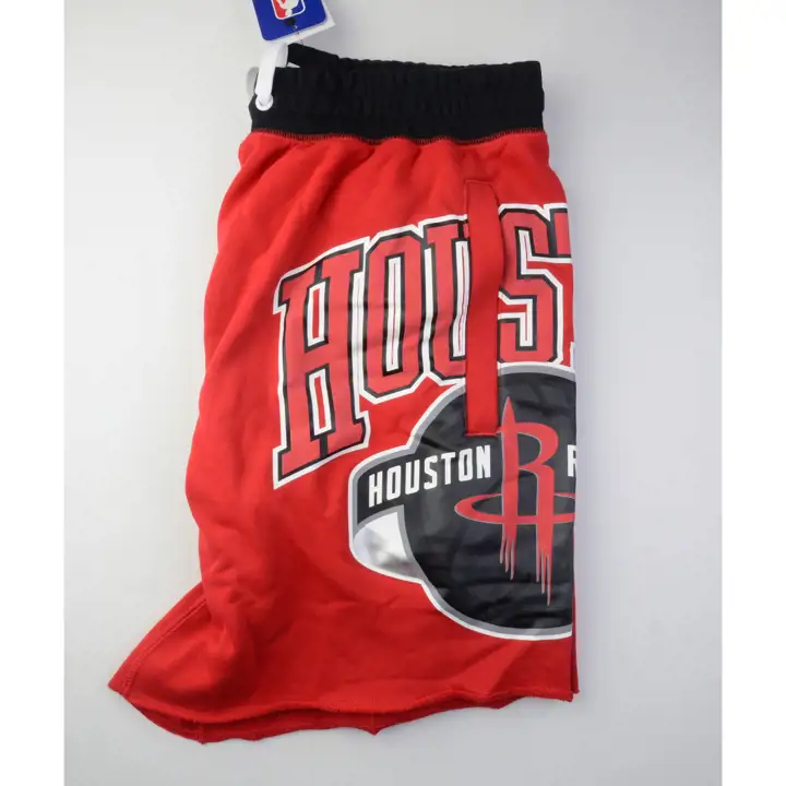 Short en molleton Courtside NBA HOUSTON ROCKETS 21 ROUGE