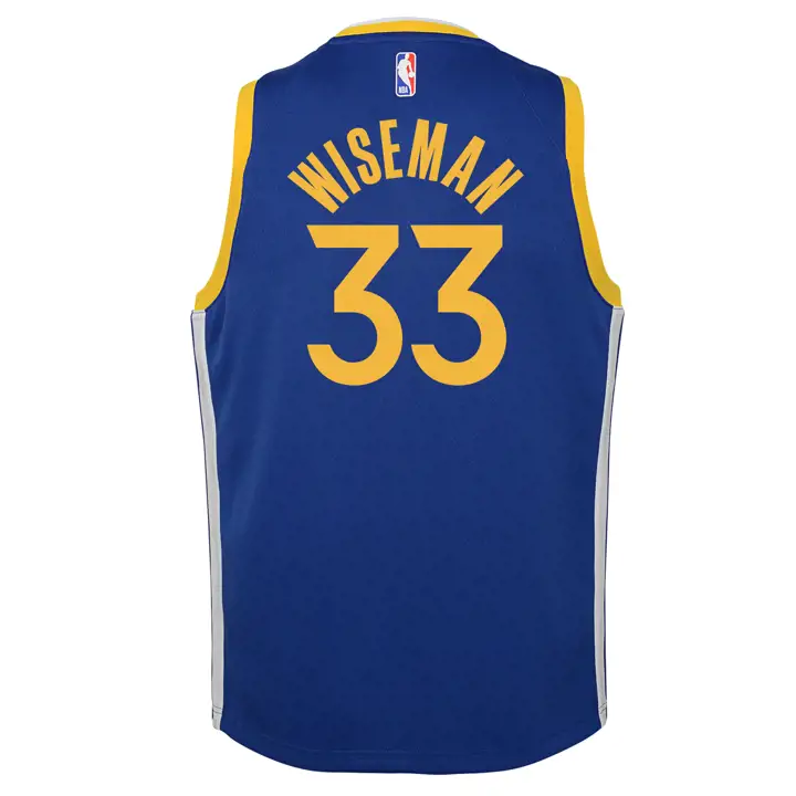 Golden State Warriors Maillot Swingman Icon NBA Jeune Wiseman