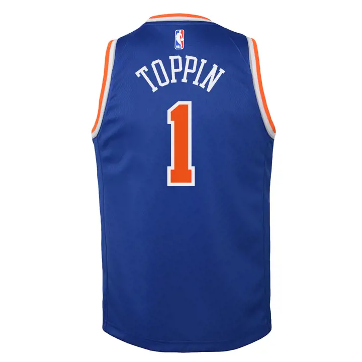 Maillot New York Knicks NBA Youth Icon Swingman Toppin bleu