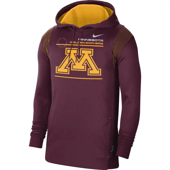 MINNESOTA GOLDEN GOPHERS NCAA Sweat-shirt à Capuche Therma Sideline