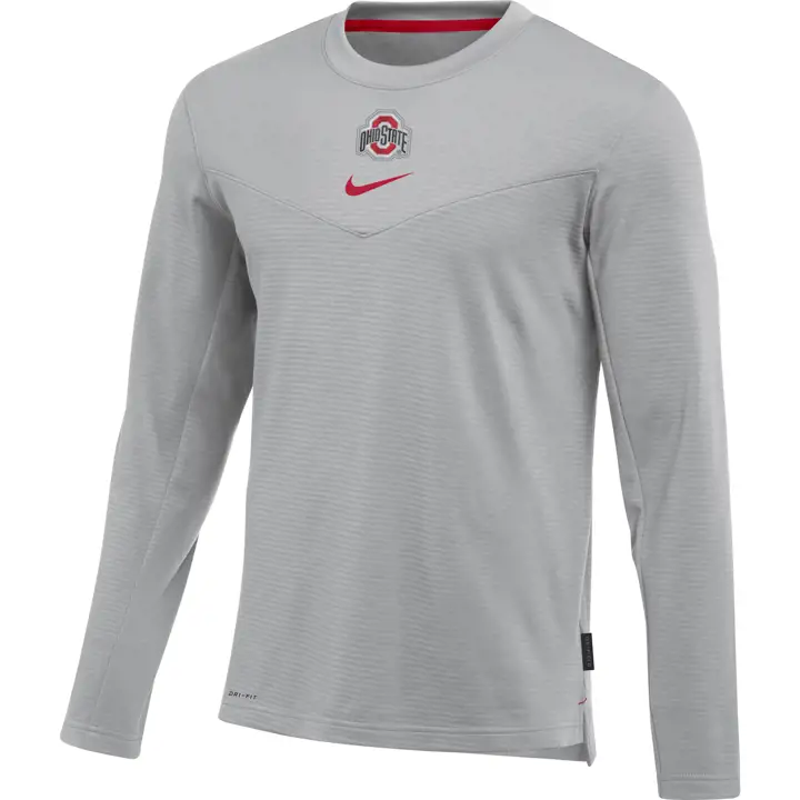 Sweat-shirt ras du cou OHIO STATE BUCKEYES NCAA Dry Top 21 SILV