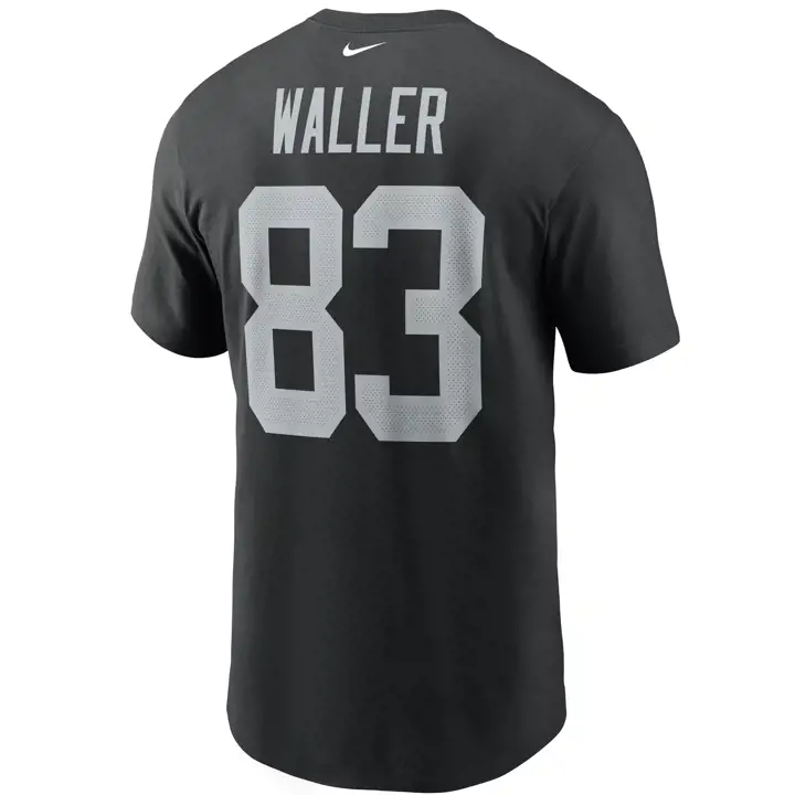 T-shirt LV Raiders NFL Pride N/N Wordmark 3.0 Darren Waller noir