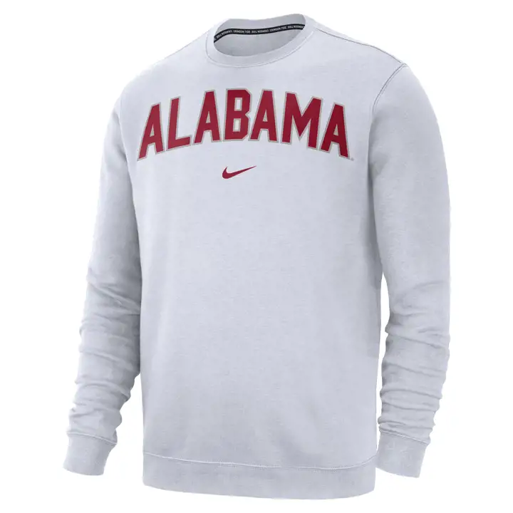 ALABAMA CRIMSON TIDE Sweat-shirt ras du cou NCAA Club BLC
