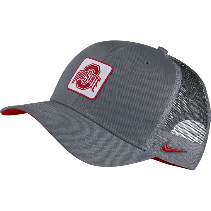 Ohio State Buckeyes NCAA NK Écusson de camionneur gris foncé