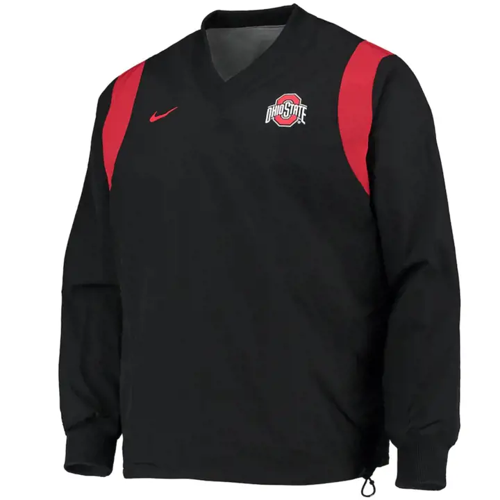 OHIO STATE BUCKEYES NCAA Coupe-vent réversible sans fermeture éclair