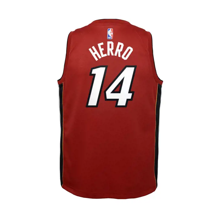 Maillot NBA Jeune HEAT Statement Swingman 2 Tyler Herro ROUGE