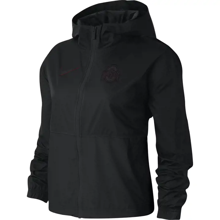 Veste Windrunner NCAA Ohio State Buckeyes pour femme 21 BLK