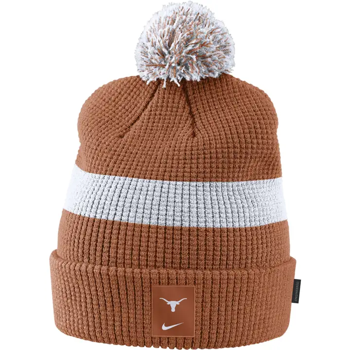 Texas Longhorns NCAA NK SDLN Bonnet pompon 21 dkorg