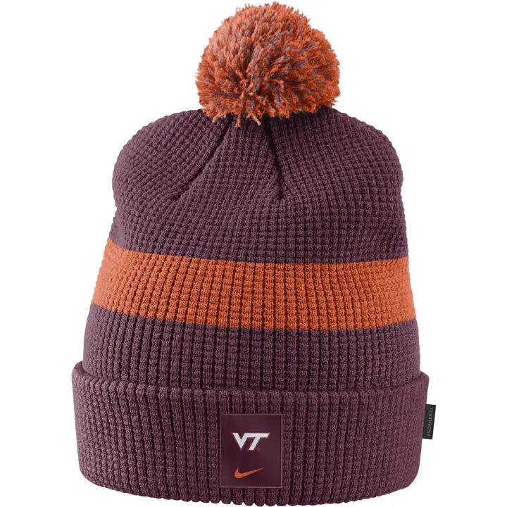 Virginia Tech Hokies NCAA NK SDLN Bonnet Pompon 21 mar