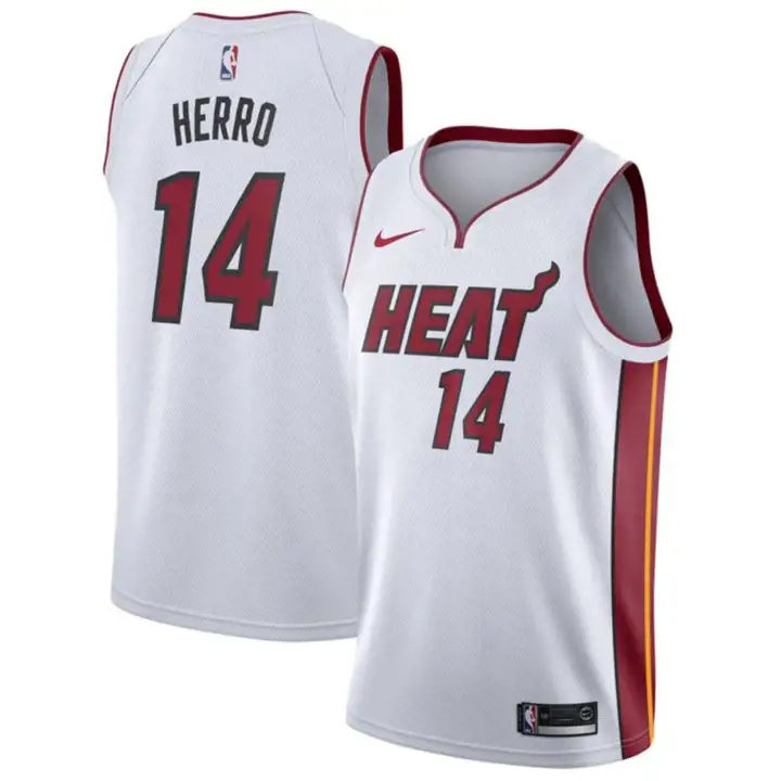 MAILLOT SWINGMAN ASSOCIATION NBA HEAT Tyler Herro blanc