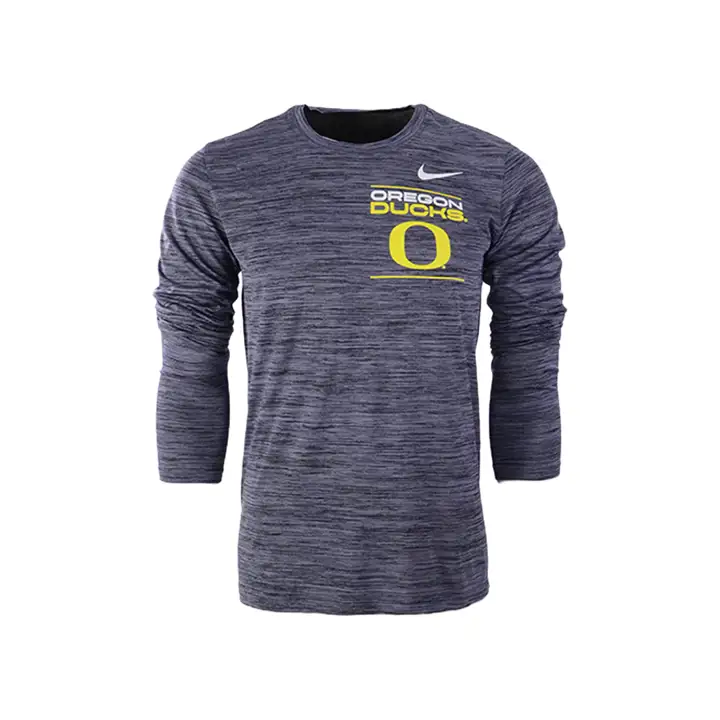 OREGON DUCKS NCAA Velocity Manches longues T-shirt 21 noir
