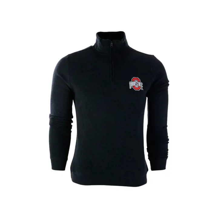 Ohio State Buckeyes NCAA Big Logo Essential 1/4 Zip GRAPHIQUE